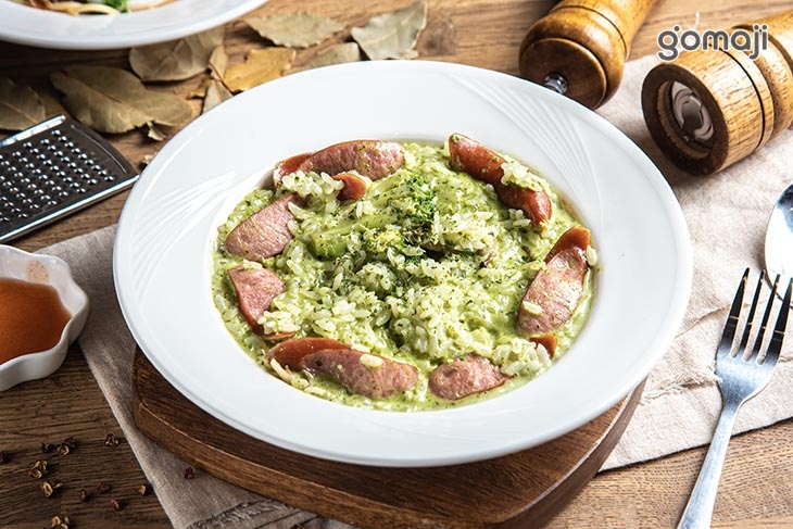 青醬德式香腸燉飯