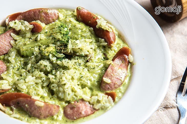 青醬德式香腸燉飯