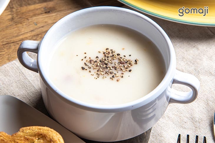 可升級套餐（法式香蒜麵包＋奶油玉米培根濃湯）