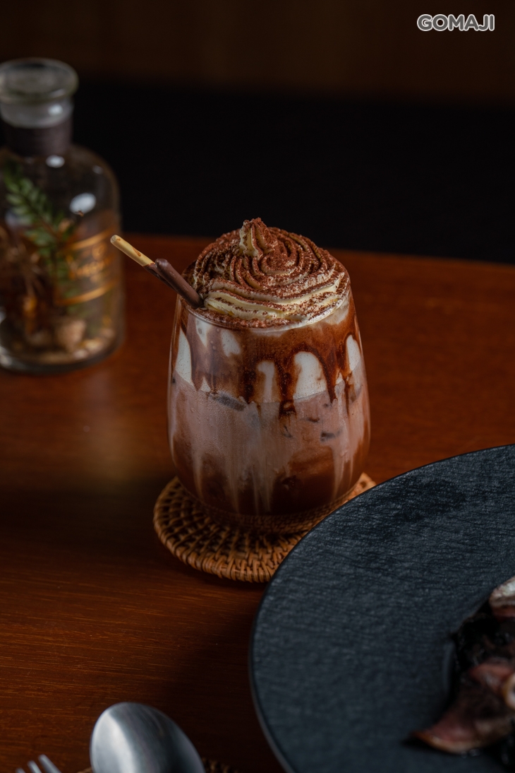 墨魚海鮮義大利麵+熔岩可可歐蕾+當日甜點