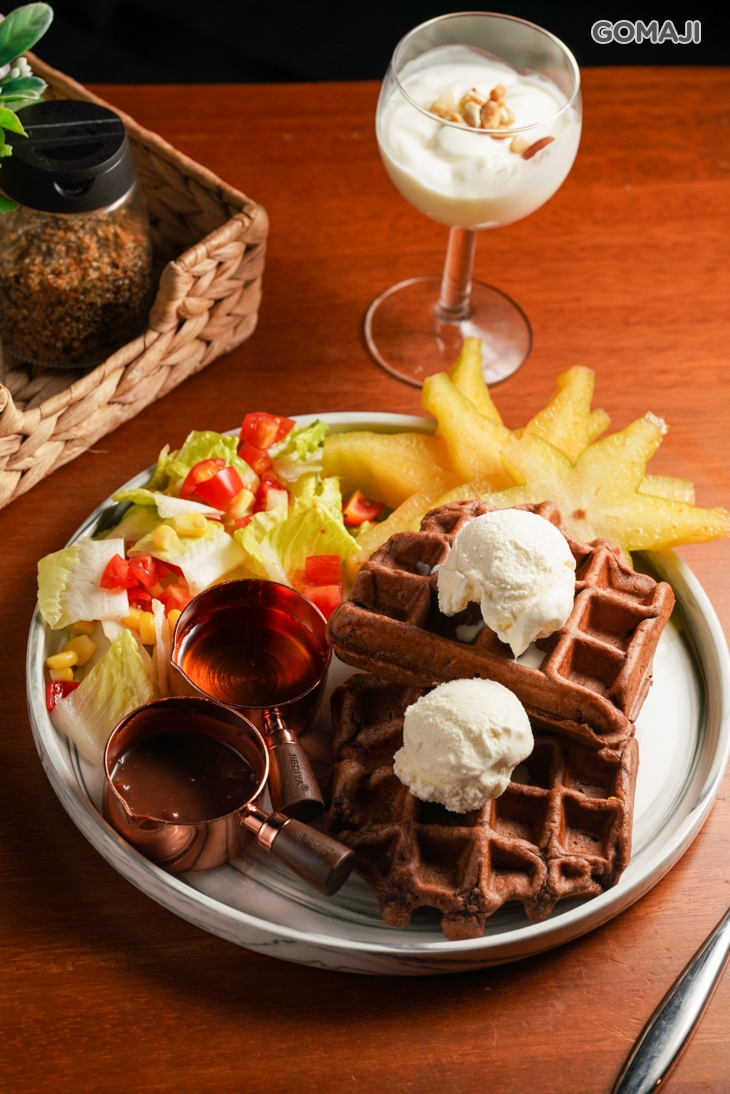 古典蘭姆巧克力鬆餅