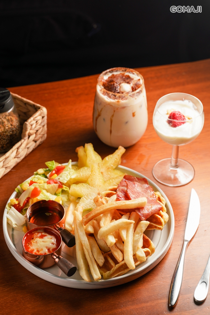 培你薯星星鬆餅