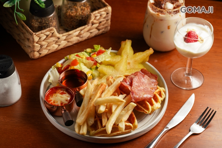 培你薯星星鬆餅