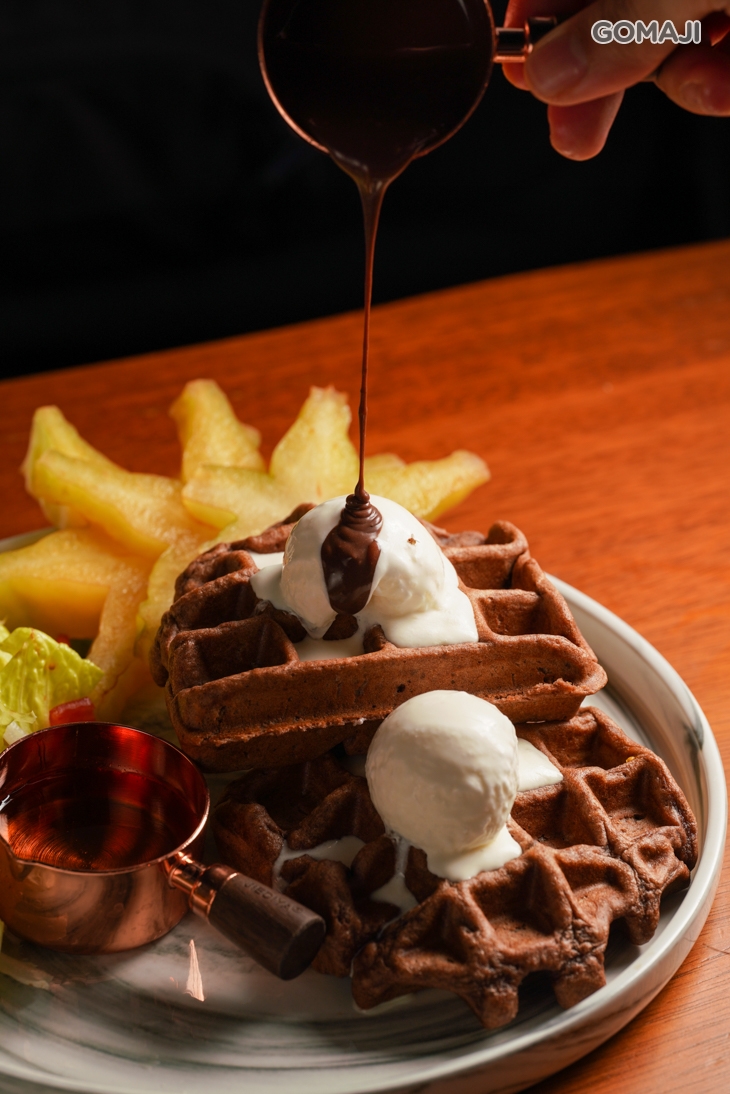 古典蘭姆巧克力鬆餅