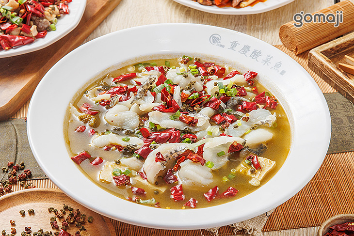 招牌酸菜魚(烏鱧魚-雙人鍋)