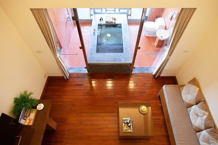 鹿景豪華溫泉客房