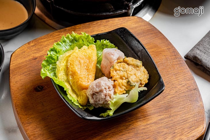丸餃拼盤