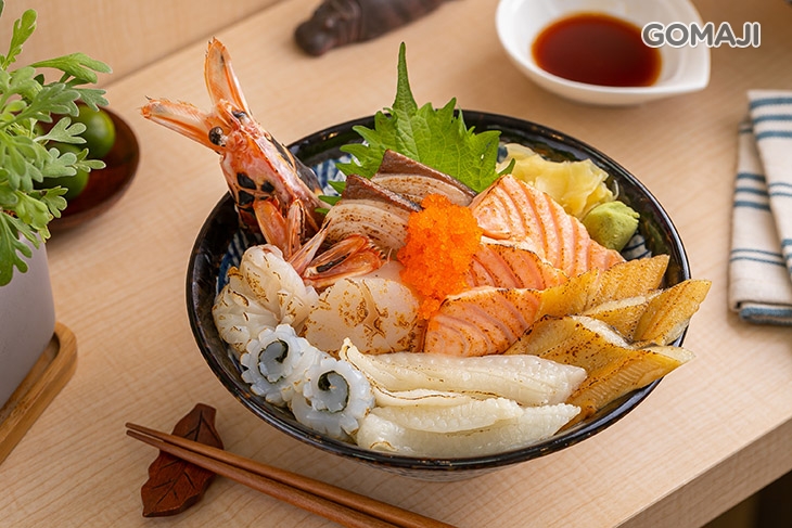 炙燒海鮮丼  