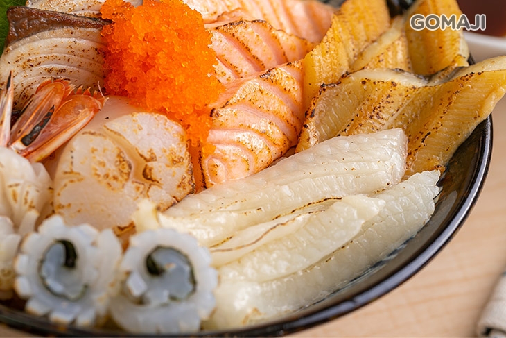 炙燒海鮮丼  