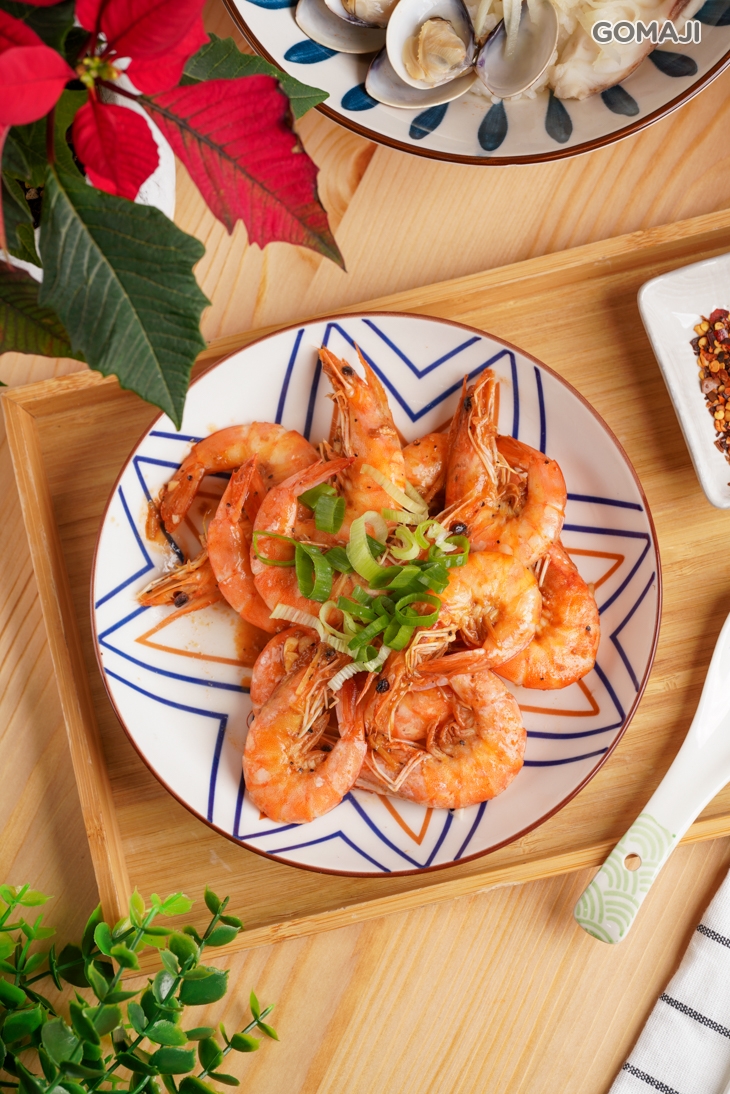 鹽蒸蝦蝦