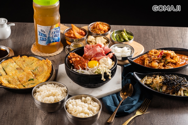牧穀限定韓式料理2~3人飽食套餐