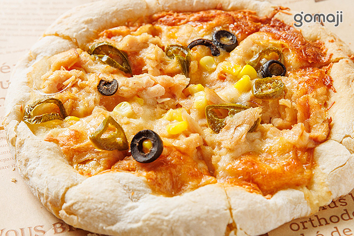 墨西哥辣椒燻雞披薩