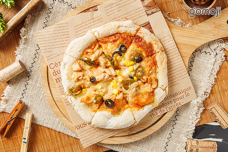 墨西哥辣椒燻雞披薩