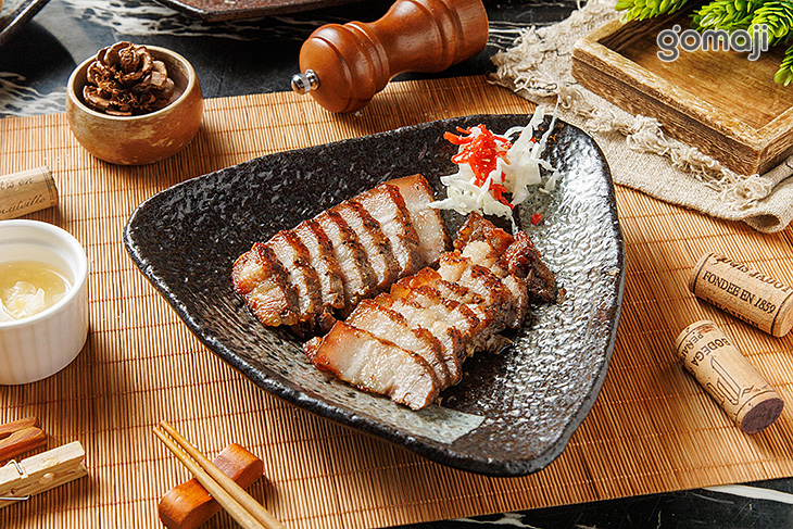 烤鹹豬肉