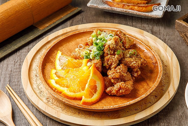 橙汁鹽酥雞