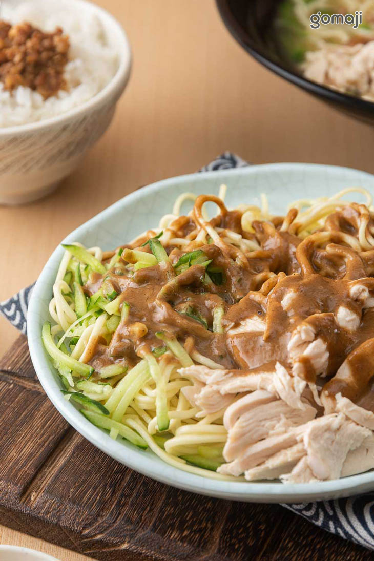 雞肉絲涼麵