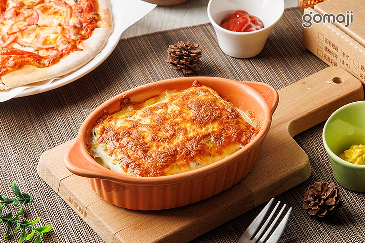 奶油蔬菜焗烤千層麵