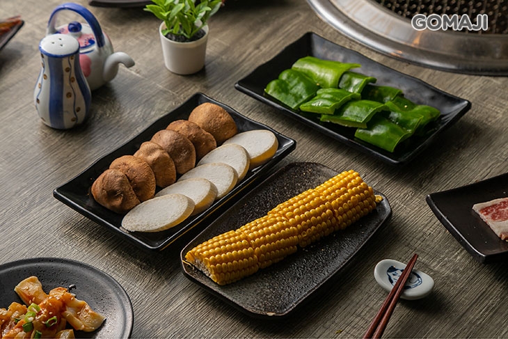 青椒/香菇/杏鮑菇/玉米