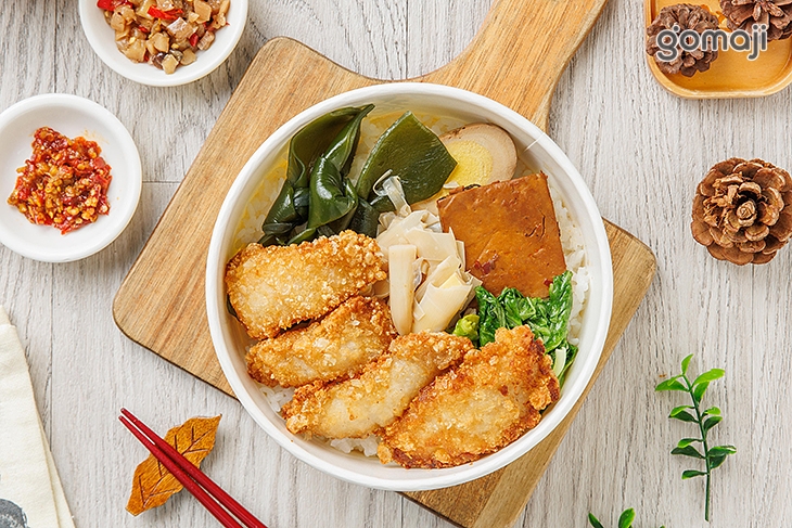 香酥魚柳飯