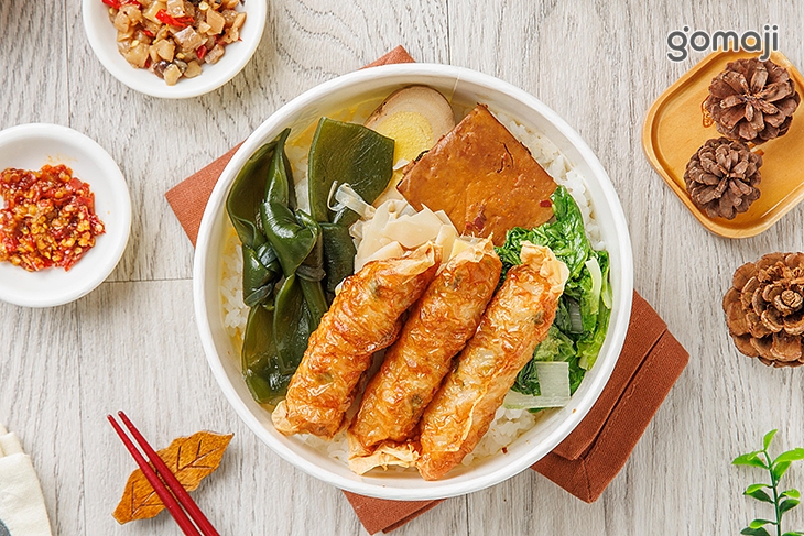 蝦捲飯