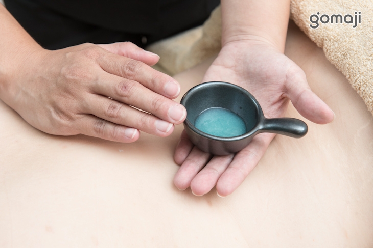 背部柔嫩海鹽去角質