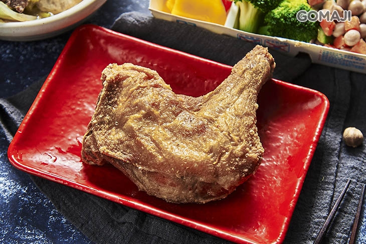 炸雞腿便當(含沙茶鍋