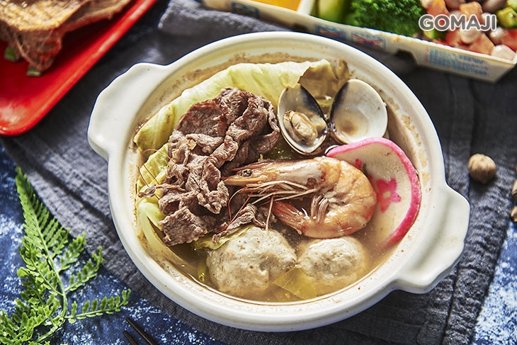 炸雞腿便當(含沙茶鍋