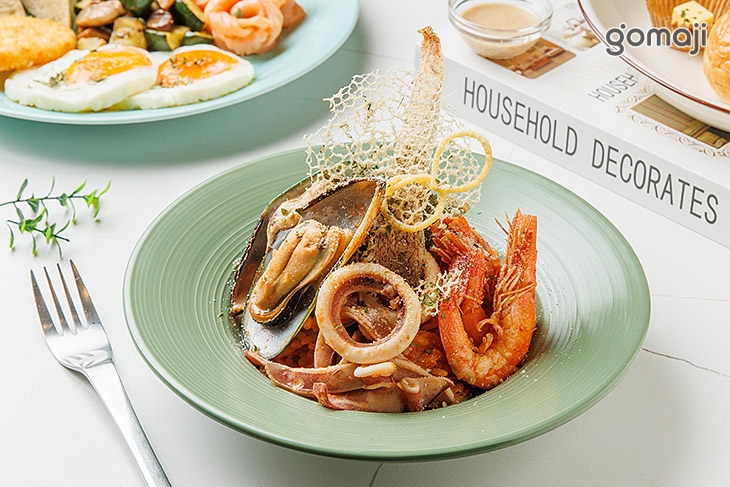 漁人茄汁海鮮燉飯