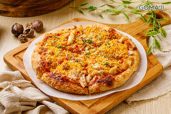 阿拉斯加黃金蟹肉披薩