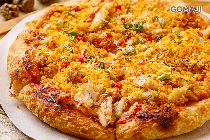 阿拉斯加黃金蟹肉披薩