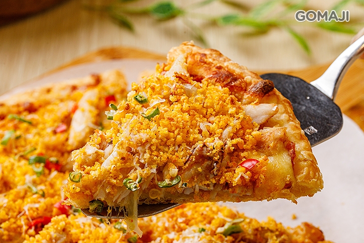 阿拉斯加黃金蟹肉披薩