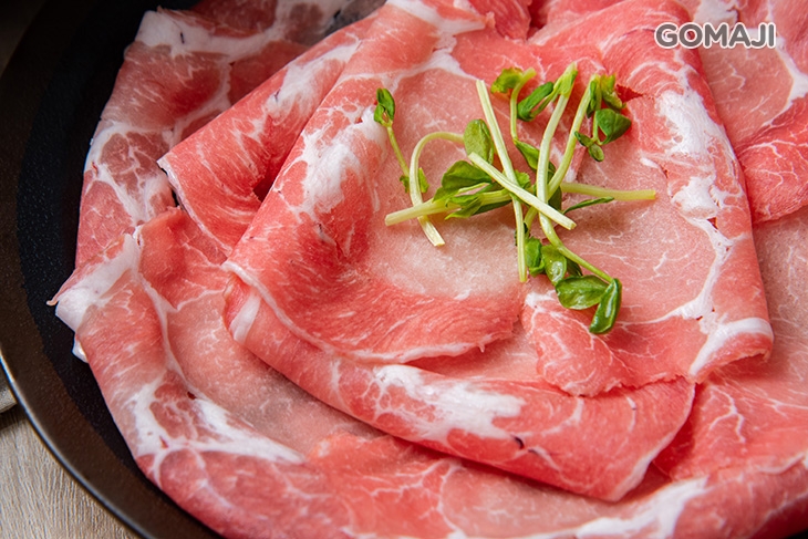 辣味噌湯頭＋梅花豬