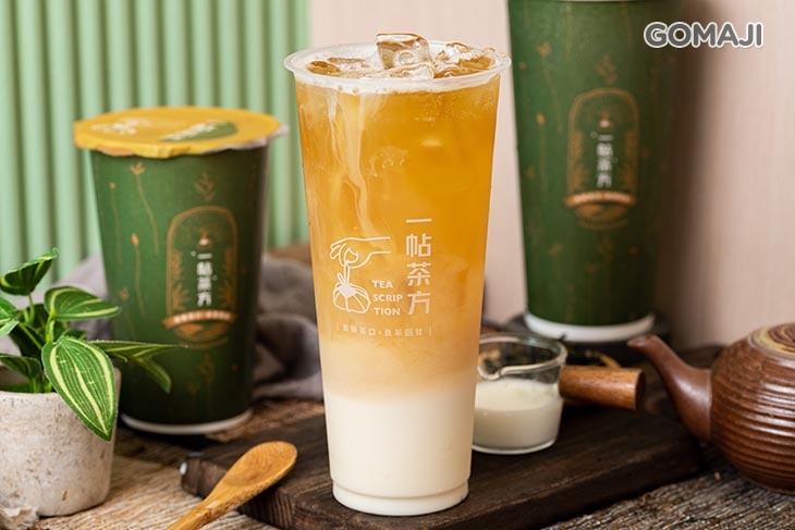 茶方五號(金萱烏龍鮮豆奶)