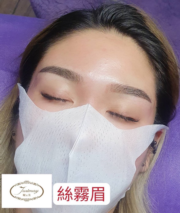 專業量身訂製-30年國家美容乙級專業資歷！仿真精緻飄霧眉(適合原本有疤痕/空洞/無眉尾的眉毛)