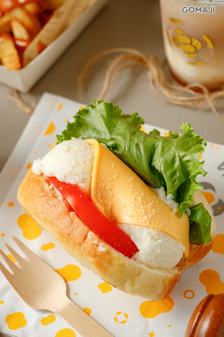 起司薯泥吐司堡