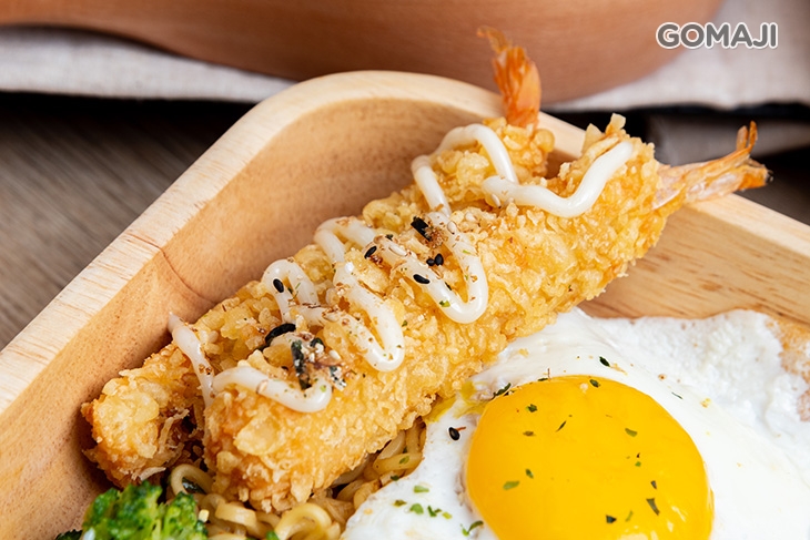 雙倍炸蝦炒泡麵