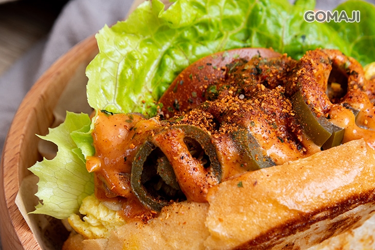 墨西哥辣椒牛肉牛奶堡