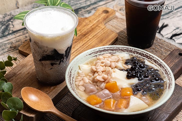 招牌豆花+仙草冰沙凍奶霜