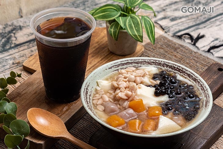 招牌豆花+仙草冰沙凍奶霜
