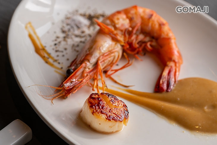 北海道生食干貝/野生海大蝦