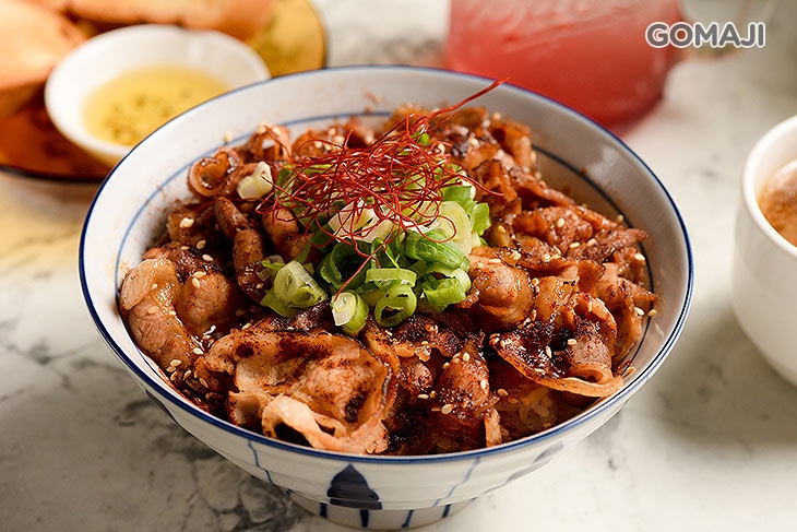 照燒豬五花蓋飯