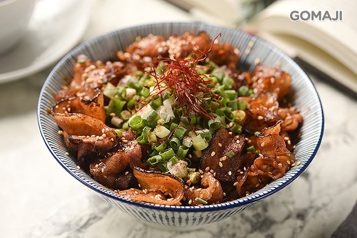照燒豬五花燒肉蓋飯