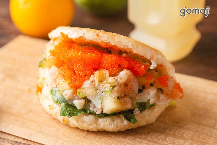 生菜蝦鬆 (+魚卵)