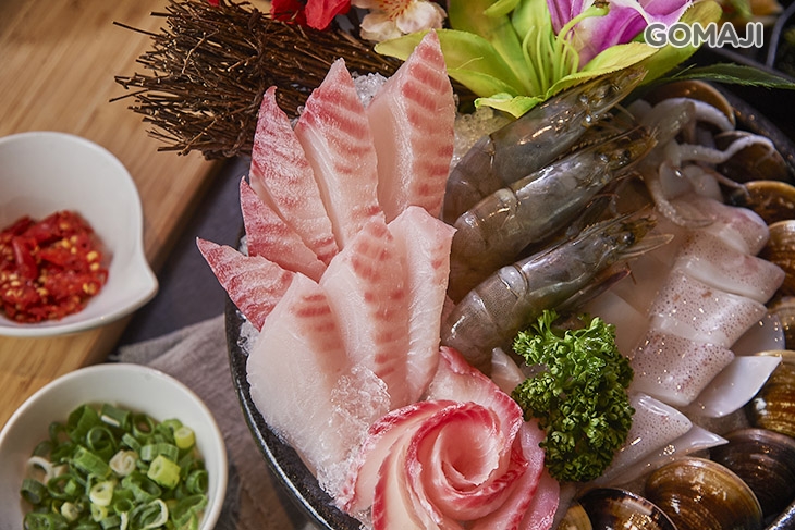 綜合海鮮盤一份