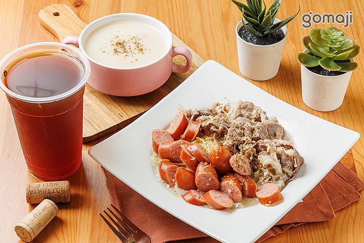 BC豪華雙拼義大利麵