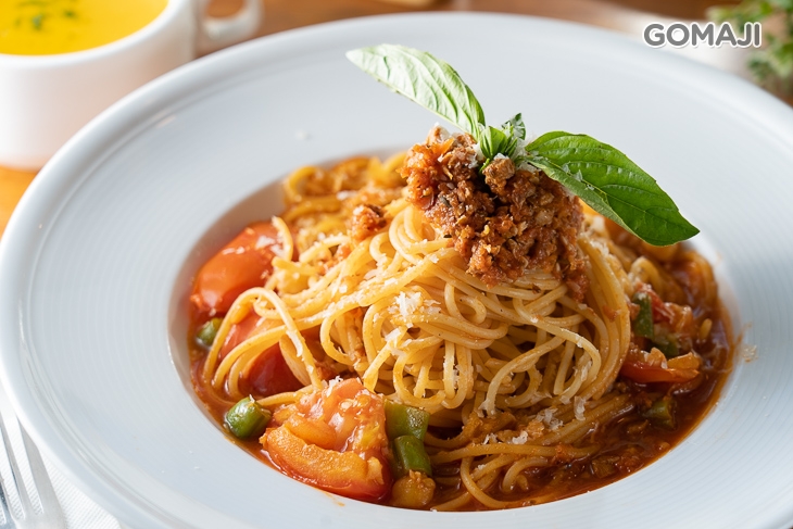 田園蕃茄肉醬麵