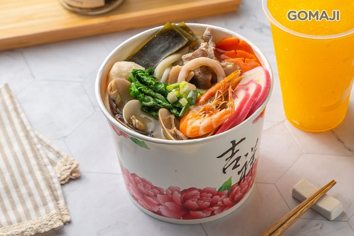 海鮮烏龍麵