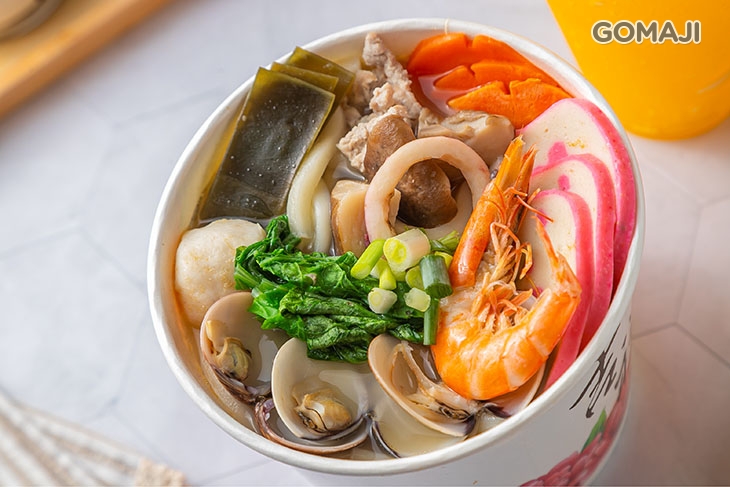 海鮮烏龍麵