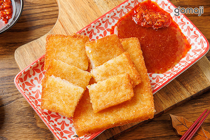 酥炸蘿蔔糕