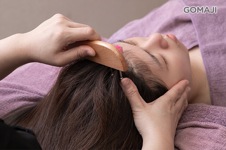 補水潤澤凝膠軟膜(同時進行頭部精油舒刮)